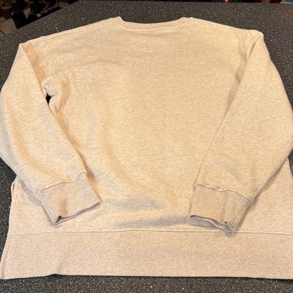 Cozy Beige Buc-Ees Aztec Crew Neck Sweater - size Large - Picture 4 of 4